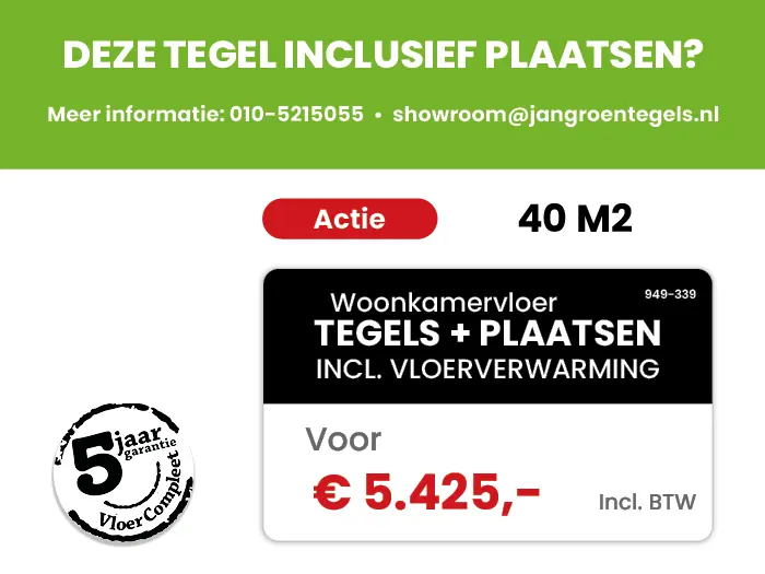 Vloertegel Margres Metropolis White 60 x 60 | 949-339 | Jan Groen Tegels
