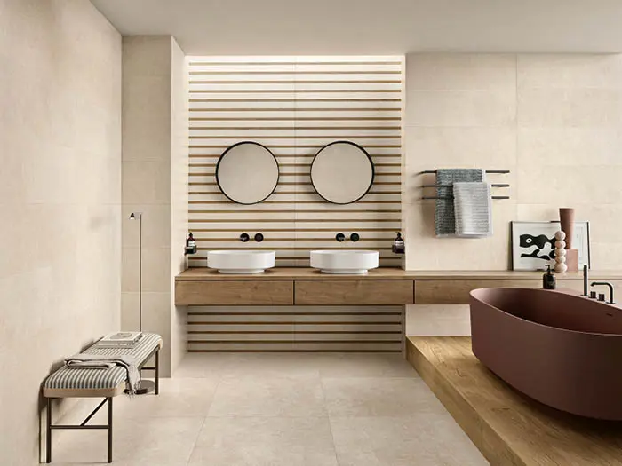 Wandtegel Love Sence Beige Ret 35 x 70 | 114-701 | Jan Groen Tegels
