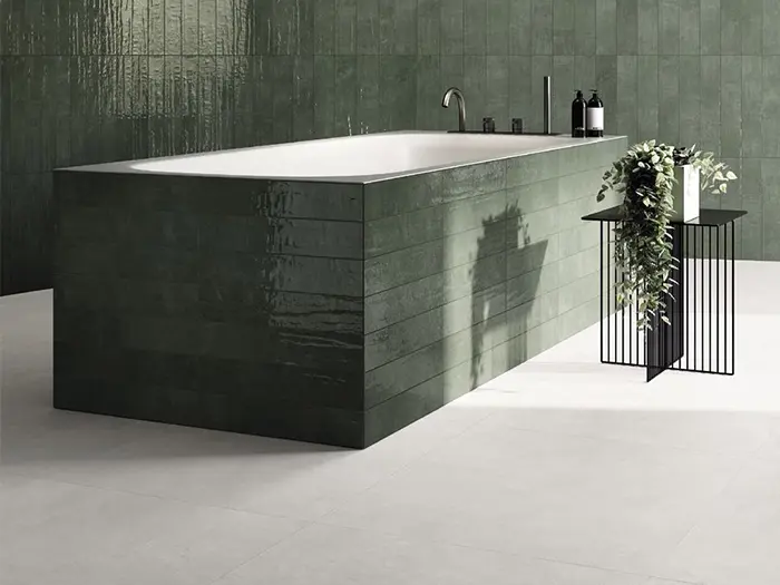 Wandtegels Groen 7.5 x 40 | 350-553 | Jan Groen Tegels