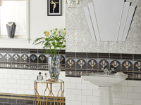 sierstrip Zwart 7.5 x 15.2 | 136-576 | Jan Groen Tegels