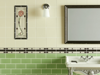 sierstrip Zwart 2.5 x 15.2 | 673-839 | Jan Groen Tegels