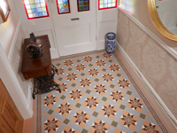 vloertegel Roze 7.5 x 7.5 | 221-058 | Jan Groen Tegels