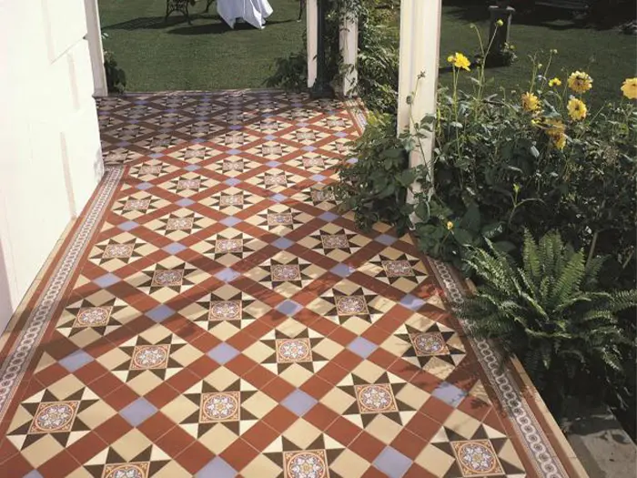 vloertegel Multi 10.6 x 10.6 | 376-290 | Jan Groen Tegels