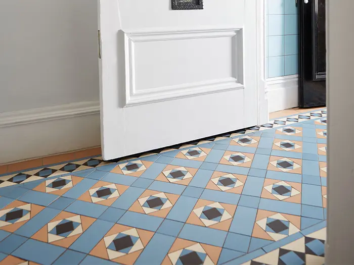 vloertegel Blauw 3.6 x 5 | 611-314 | Jan Groen Tegels