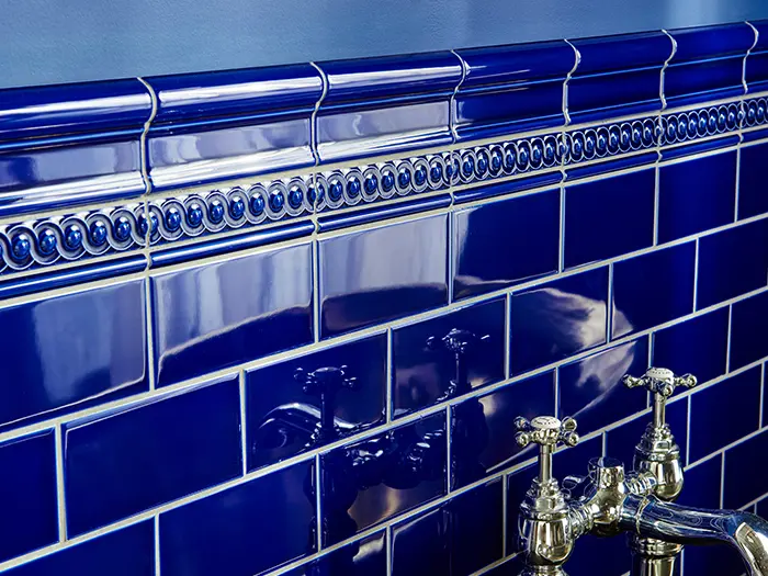 Wandtegels Blauw 7.5 x 15.2 | 128-374 | Jan Groen Tegels