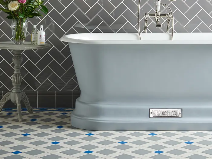 Vloertegels Blauw 5.3 x 5.3 | 992-456 | Jan Groen Tegels