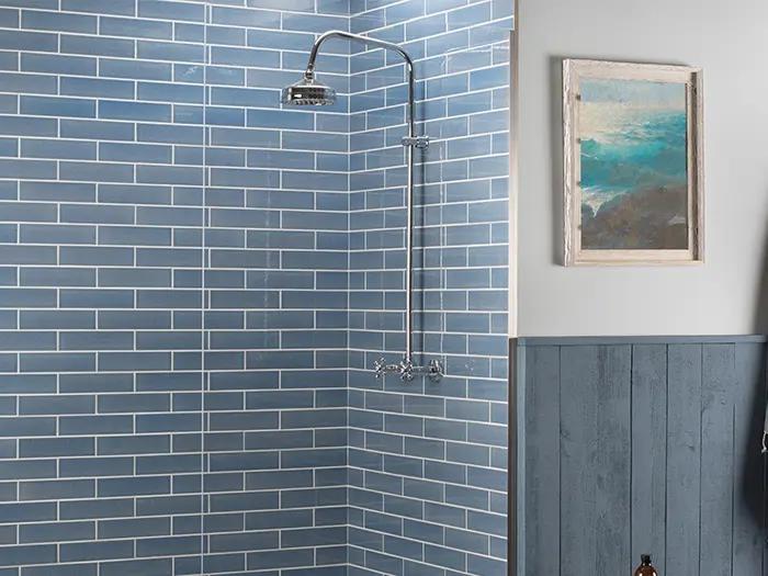 Wandtegels Blauw 6 x 24 | 634-285 | Jan Groen Tegels