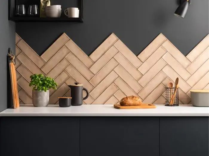 Wandtegels Taupe 30 x 7.5 | 337-393 | Jan Groen Tegels