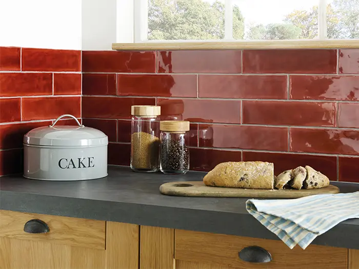 Wandtegels Rood 7.5 x 30 | 338-890 | Jan Groen Tegels