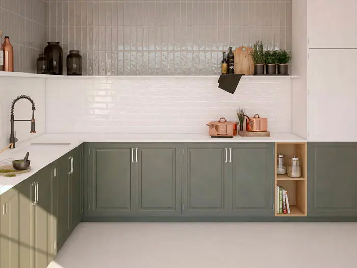 Wandtegel El Barco Artistic Bone Brillo 7,5 x 30 | 619-032 | Jan Groen Tegels