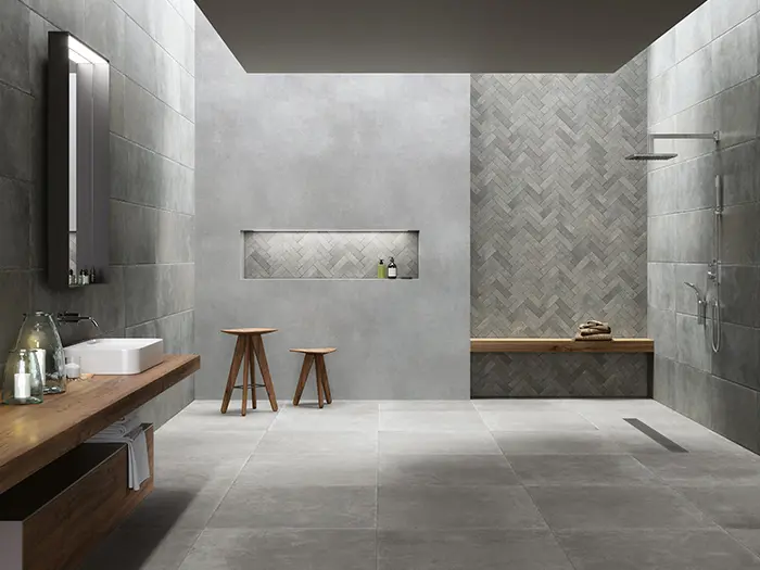 vloertegel Grijs 80 x 80 | 355-450 | Jan Groen Tegels