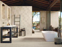 wandtegel Porcelanosa Cancun Sand canal 59,6 x 150 | 357-807 | Jan Groen Tegels