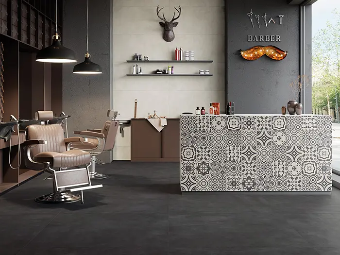 Vloertegel Sintesi Flow Mi x Classic Decor 20 x 20 | 672-178 | Jan Groen Tegels