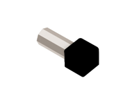 Afwerkhoeken Schluter Quadec ED-Q125GS | 968-393 | Jan Groen Tegels