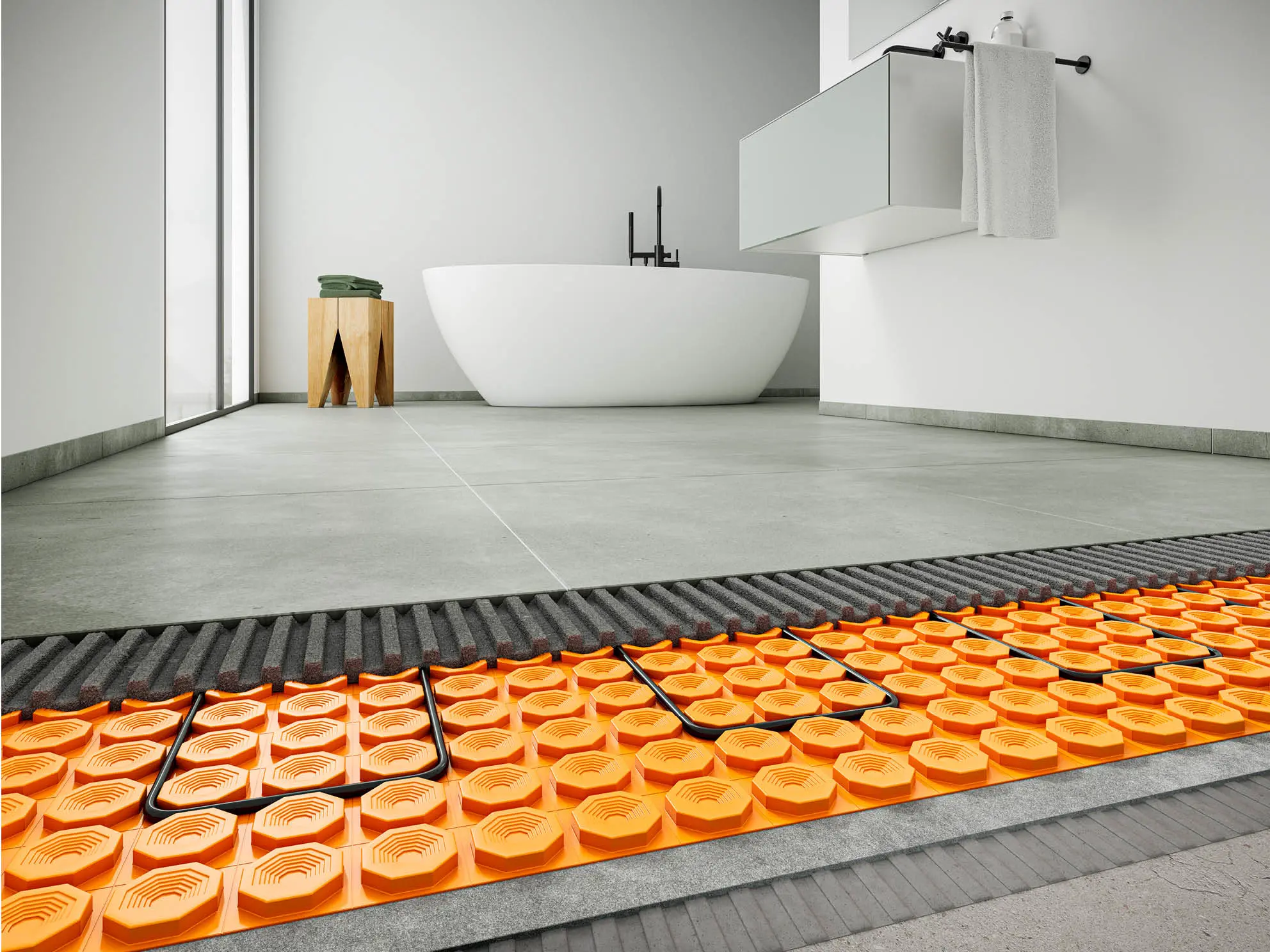 Vloerverwarming Schluter Ditra-Heat-E-Duo S1 - 1,6/1,1 M2 | 177-347 | Jan Groen Tegels