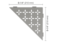 Schluter Shelf E S1 Floral TSSG | 498-395 | Jan Groen Tegels