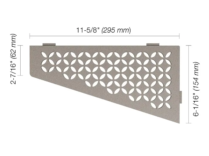 Schluter Shelf E S3 Floral TSSG | 490-620 | Jan Groen Tegels
