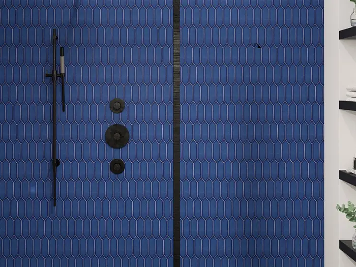 Mozaiek Blauw 25.8 x 31.3 | 528-148 | Jan Groen Tegels