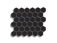 mozaiek Zwart 28.1 x 32.5 | 128-009 | Jan Groen Tegels