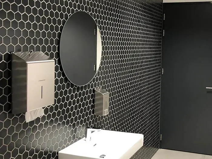 Mozaiek Zwart 28.1 x 32.5 | 128-009 | Jan Groen Tegels