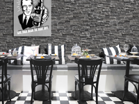 Wandtegel Keradom Rock Black 7,5 x 38,5 | 726-116 | Jan Groen Tegels