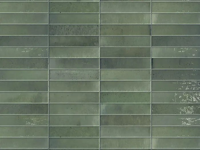 Wandtegels Groen 6 x 25 | 742-614 | Jan Groen Tegels