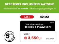 Vloertegel Argenta SL Davenport Brown 75 x 75 | 390-701 | Jan Groen Tegels