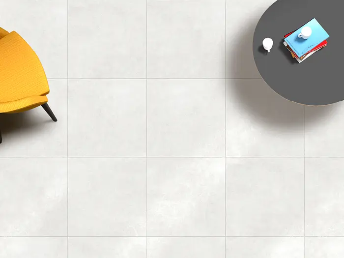 Vloertegel Flaminia Surface White RTT 90 x 90 | 898-048 | Jan Groen Tegels