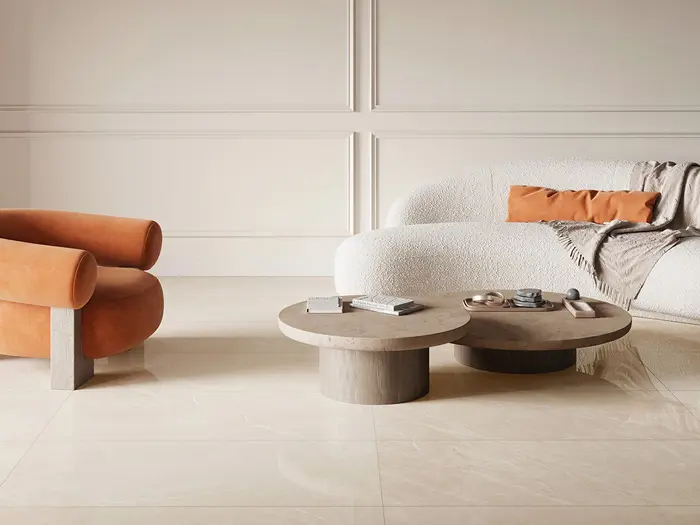 Vloertegel Argenta Livia Cream Pulido 60 x 120 | 897-612 | Jan Groen Tegels