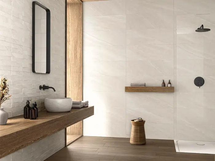 Wandtegel Aleluia Bliss Brick Beige 30 x 90 | 085-165 | Jan Groen Tegels