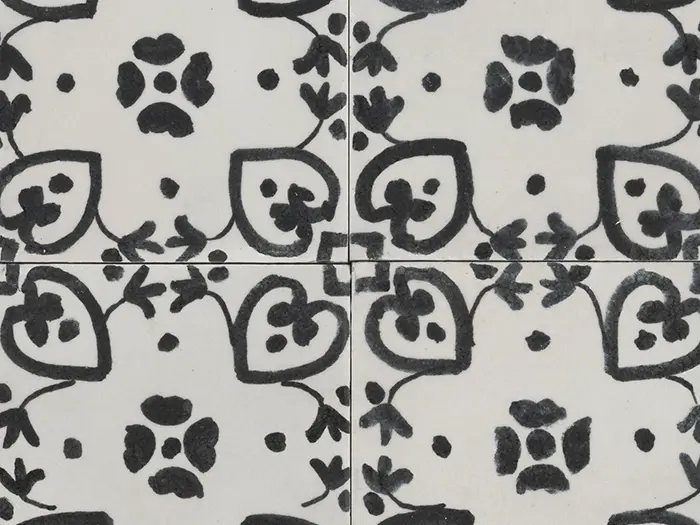 vloertegel Zwart 15 x 15 | 961-277 | Jan Groen Tegels