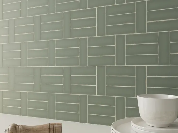 Wandtegels Groen 4 x 12.5 | 439-944 | Jan Groen Tegels