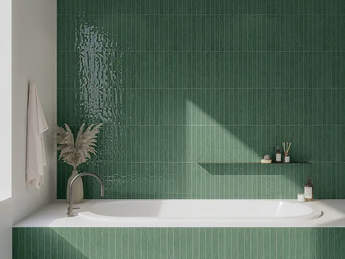 Wandtegels Groen 3.7 x 31 | 013-789 | Jan Groen Tegels