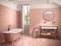 wandtegel Roze 6.5 x 20 | 621-932 | Jan Groen Tegels