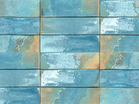 wandtegel Blauw 6.4 x 22.3 | 673-830 | Jan Groen Tegels