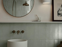 wandtegel Taupe 18.6 x 37.5 | 461-502 | Jan Groen Tegels