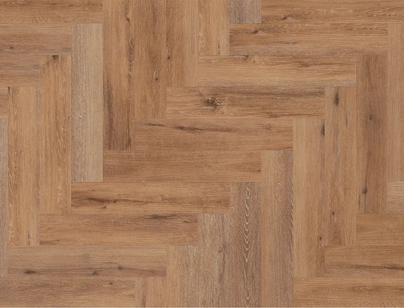 PVC Dryback Visgraat Dark Oak 15 x 75 | 668-413 | Jan Groen Tegels
