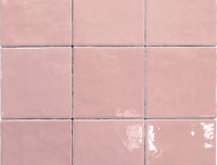 wandtegel Dune Meknes Rosa 12,5 x 12,5 | 123-083 | Jan Groen Tegels