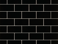 wandtegel Zwart 6.7 x 13.9 | 177-188 | Jan Groen Tegels