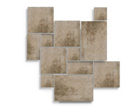 Vloertegels Taupe Modulair | 464-507 | Jan Groen Tegels