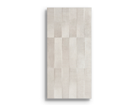 Wandtegel Aleluia Touch Brick Light Grey Decor 30 x 60 | 399-653 | Jan Groen Tegels