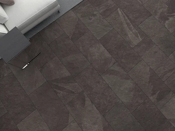 Vloertegel Aleluia Mustang Slate Black Rect 29,5 x 59,2 | 910-499 | Jan Groen Tegels