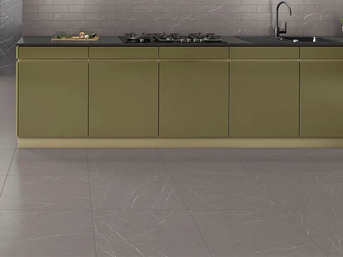 Vloertegel Aleluia Muse Grey Satin Rect 59,2 x 59,2 | 745-622 | Jan Groen Tegels