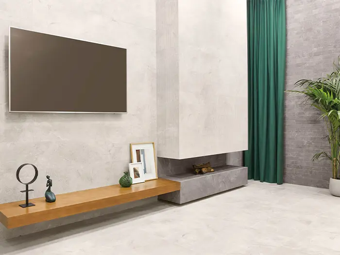 Wandtegel Aleluia Stone Age Sawn White Ret 30 x 90 | 454-905 | Jan Groen Tegels