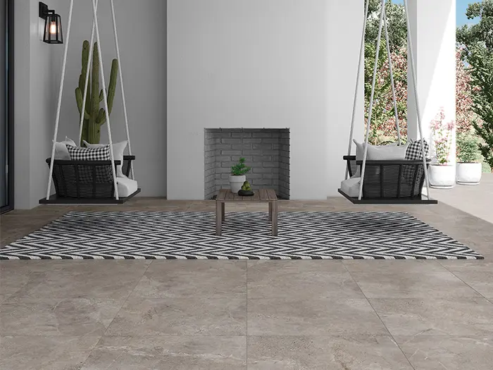 Vloertegel Aleluia Stone Age Grey Ret 59,2 x 59,2 | 563-624 | Jan Groen Tegels