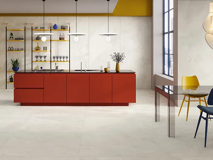 Vloertegel Caesar Slab 2,0 Ice Rt 60 x 60 | 658-100 | Jan Groen Tegels