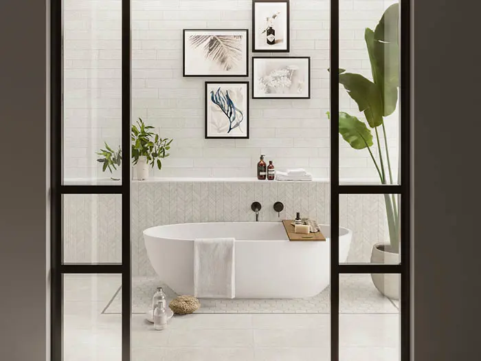 vloertegel Wit 10 x 60 | 315-527 | Jan Groen Tegels