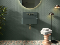 wandtegel Groen 6.2 x 25 | 347-417 | Jan Groen Tegels