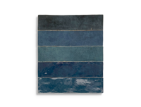 wandtegel Blauw 6.2 x 25 | 177-893 | Jan Groen Tegels