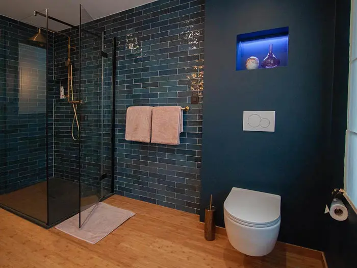 Wandtegels Blauw 6.2 x 25 | 177-893 | Jan Groen Tegels